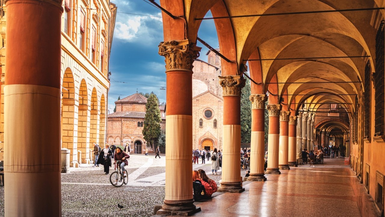 Pórticos históricos de Bologna